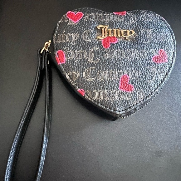 Juicy Couture Handbags - Juicy Couture Heart-Shaped Wristlet
